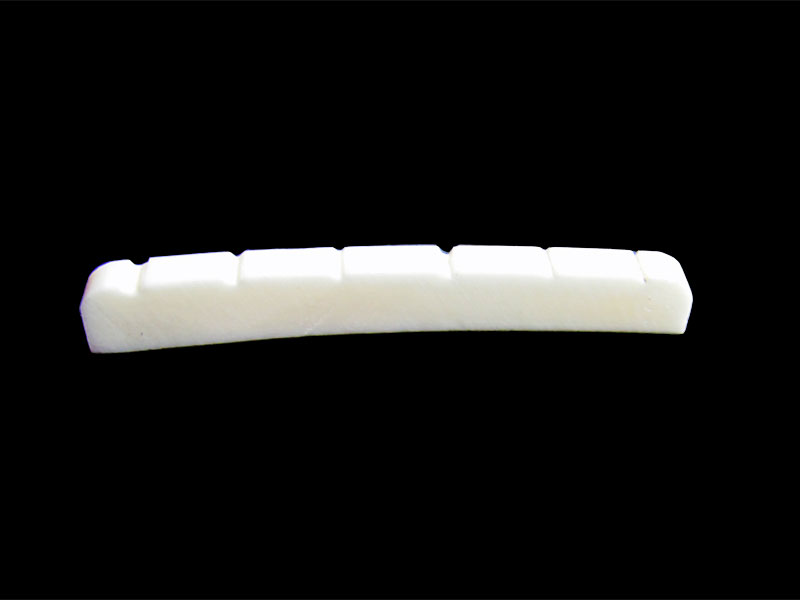 10" Radius Slotted Bone Nut For Fender style Guitars