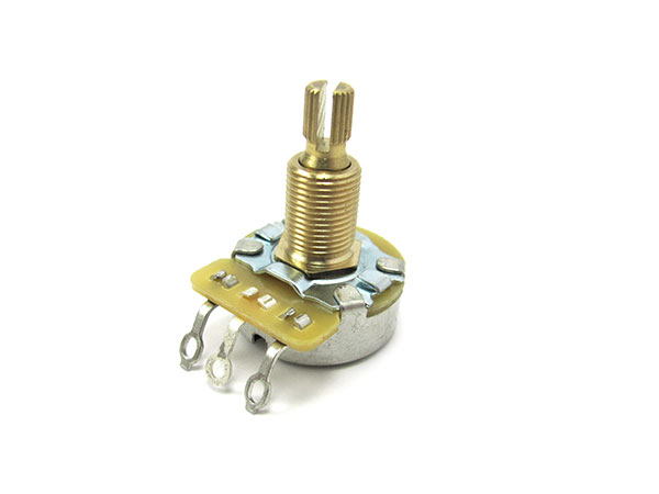 CTS 500K potentiometers (split shaft) - Audio or Linear Taper