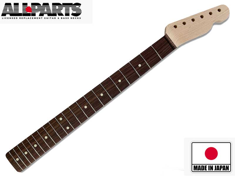 Allparts TRO-V Telecaster Neck V Pofile Rosewood Fingerboard