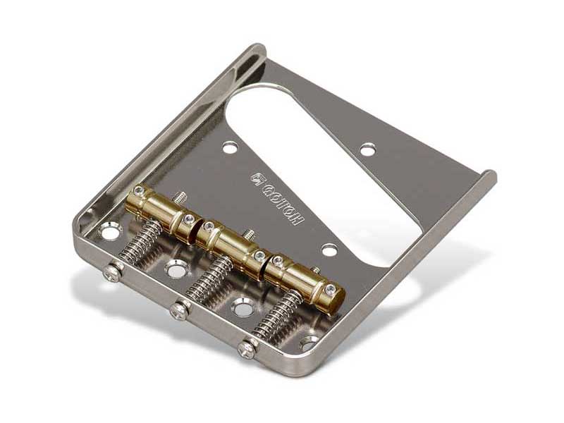 thumbnail image 2 of Telecaster Brass Saddles Guitar Compensated Bridge Brass Saddles Set 10.8mm Style Bridge Saddle For TL Style 6 Strings Electric Guitar Part3pcs I3515419204 Squier Telecaster 2 of 9