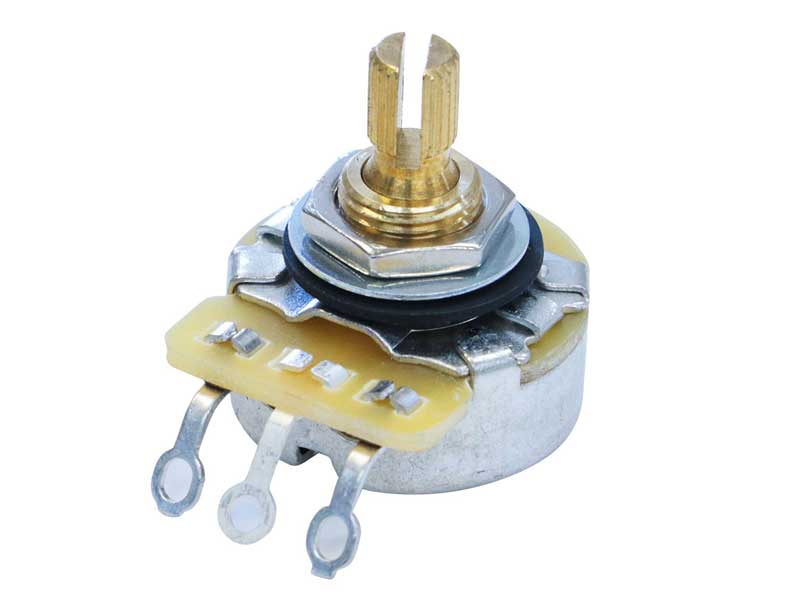 CTS 300K Potentiometer (split shaft) Audio Taper - Vintage Back