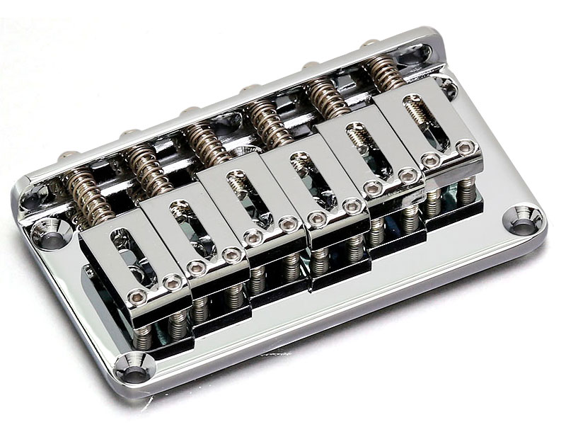 GOTOH Hardtail Stratocaster Bridge Brass Saddles