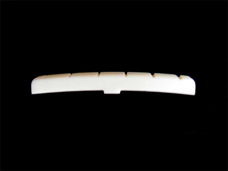 HOSCO Slotted 7.25" Radius Bone Nut (with tab)