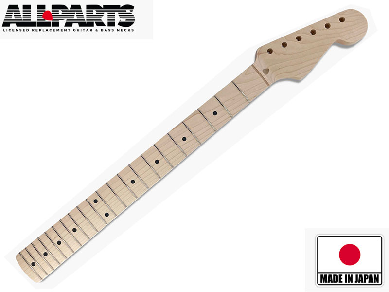 Allparts SMO-C Stratocaster neck 10" radius unfinished