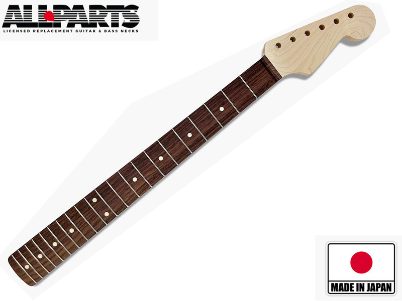 Allparts SRO-FAT Stratocaster Neck Rosewood Fingerboard - chunky