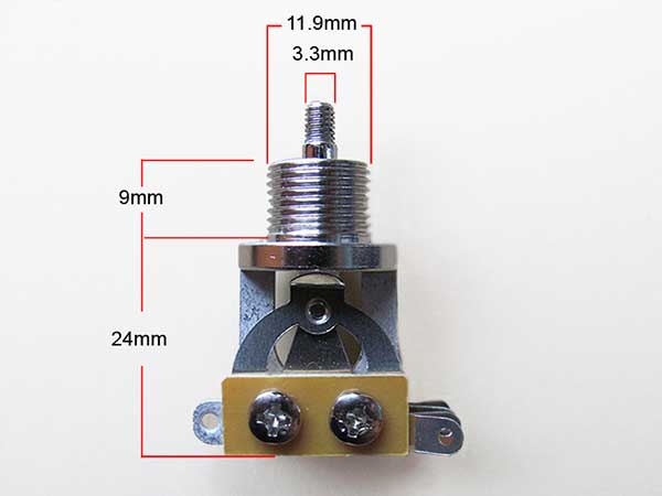 LP style short toggle switch [SWTGL-001] - £5.25 wilkinson telecaster wiring diagram 