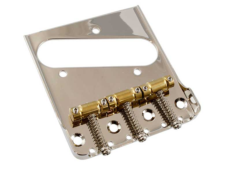 Telecaster Bridge with Gotoh Saddles for use with Bigsby