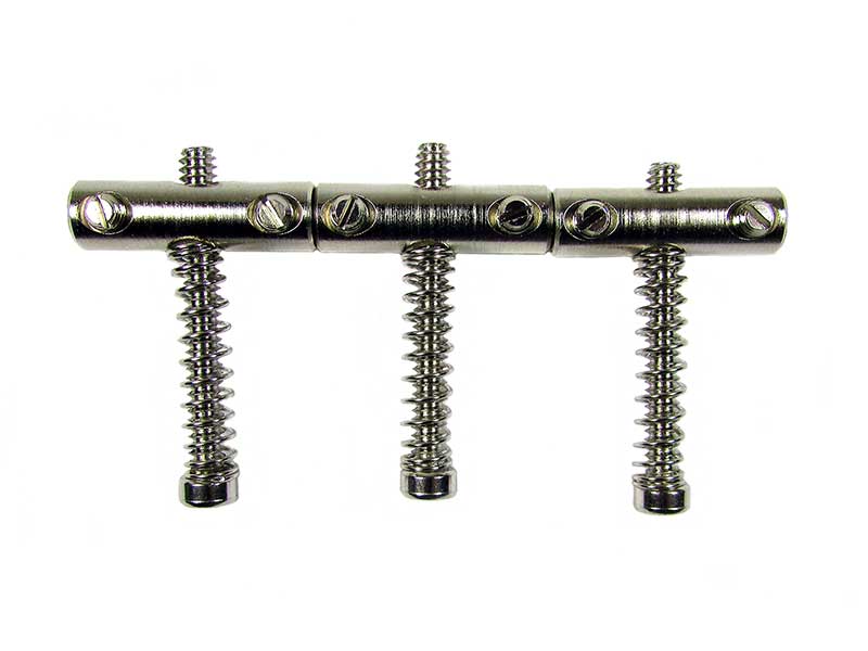 1950s-style 1/4 inch Steel Telecaster Saddles